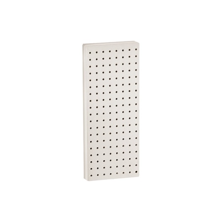 Azar Displays 8" x 20.625" Pegboard Panel - One sided, PK2 770820-WHT